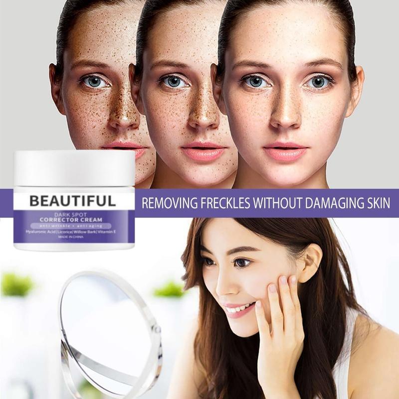 Moisturizing, Moisturizing and Freckle Removing Skin Care Cream