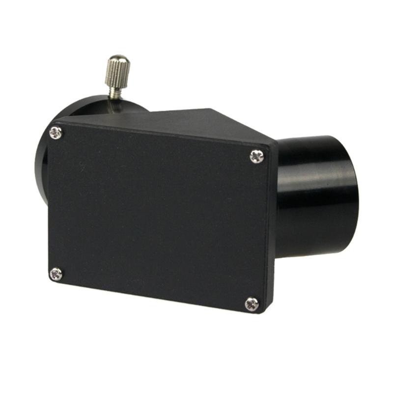 Stable 1.25inch 90° Star Diagonal Adapters Pressure Rings for Telescope Aluminum Diagonal for New Viewings Experience