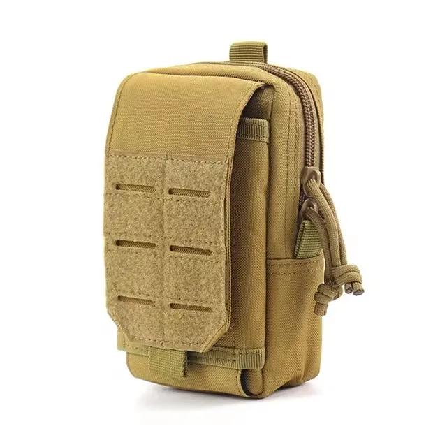 Многофункциональная сумка Molle Hip Waist EDC Bag Большая вместимость Кошелек Держатель для телефона Сумки Кемпинг Походы Охота Поясная сумка