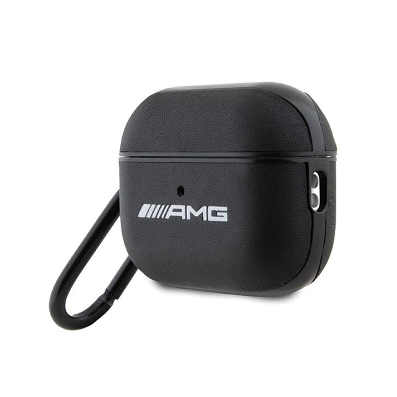 Amg Leather Big Logo - Etui Airpods Pro 2 (Czarny)