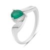 Серебряное кольцо с натуральным агатом 0.608ct, вес изделия 2,23 гр (2213406)