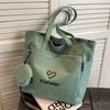 Женская большая холщовая сумка через плечо - 2023 High-End Commuter Tote для студентов колледжей