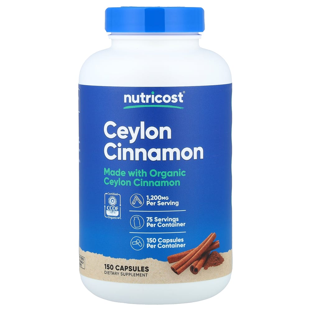 iHerb Cinnamon 1200mg, 150 Capsules