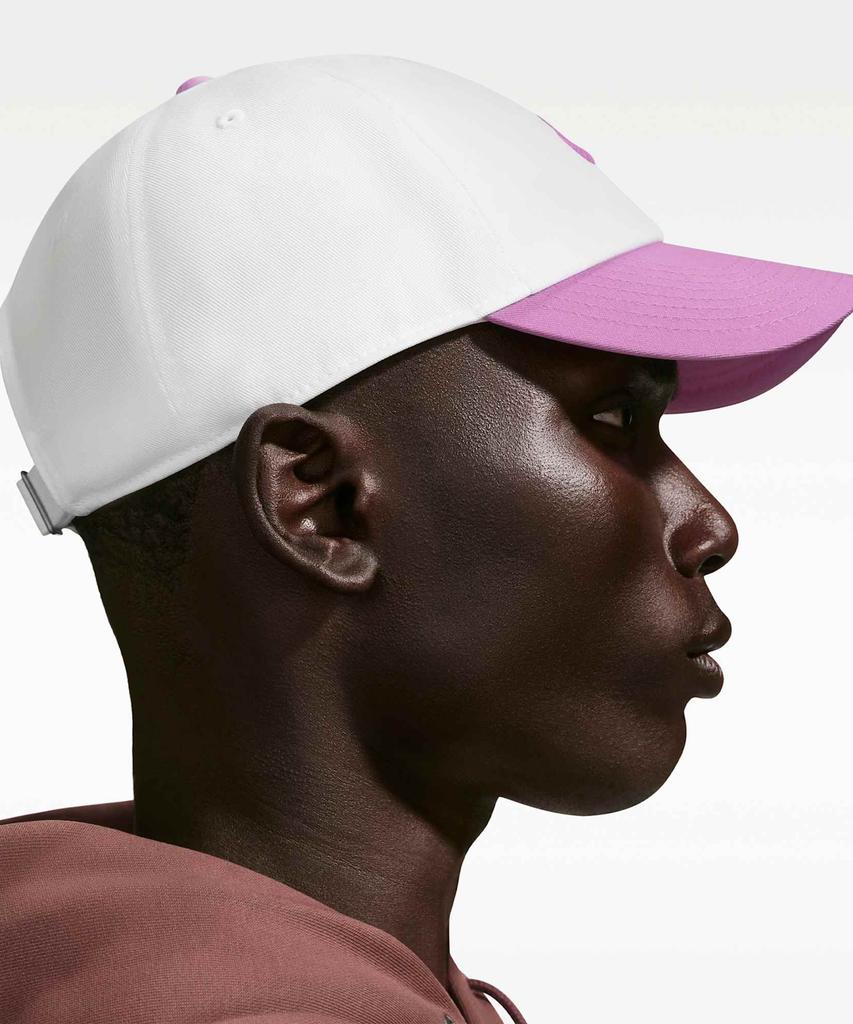 Nike Клубная кепка-бейсболка Unstructured Futura Wash - Белый:Светлая маджента / Fb5368-103