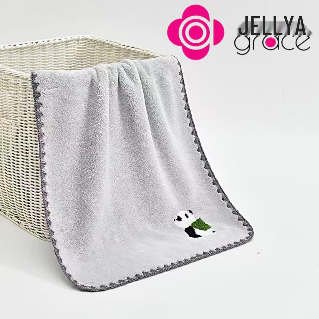 Быстросохнущее коралловое флисовое полотенце Jieliya для взрослых - Мягкое, впитывающее, не оставляющее ворса полотенце для умывания лица для домашнего использования