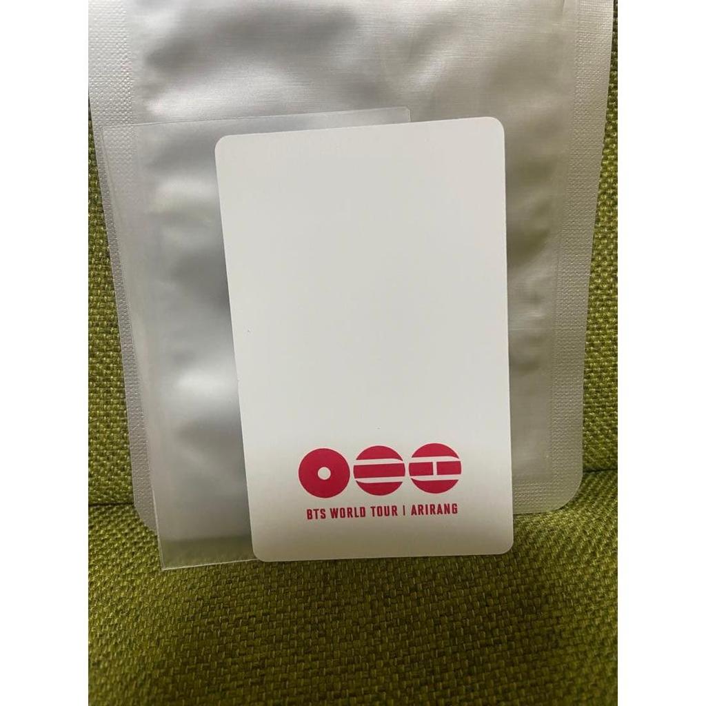 Used BTS ARIRANG USA Lucky Draw North America Exclusive Photocard Jungkook JK