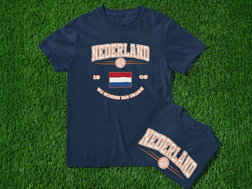 Netherlands Soccer T-Shirt: Oranje Football Tee, Nederland 1905