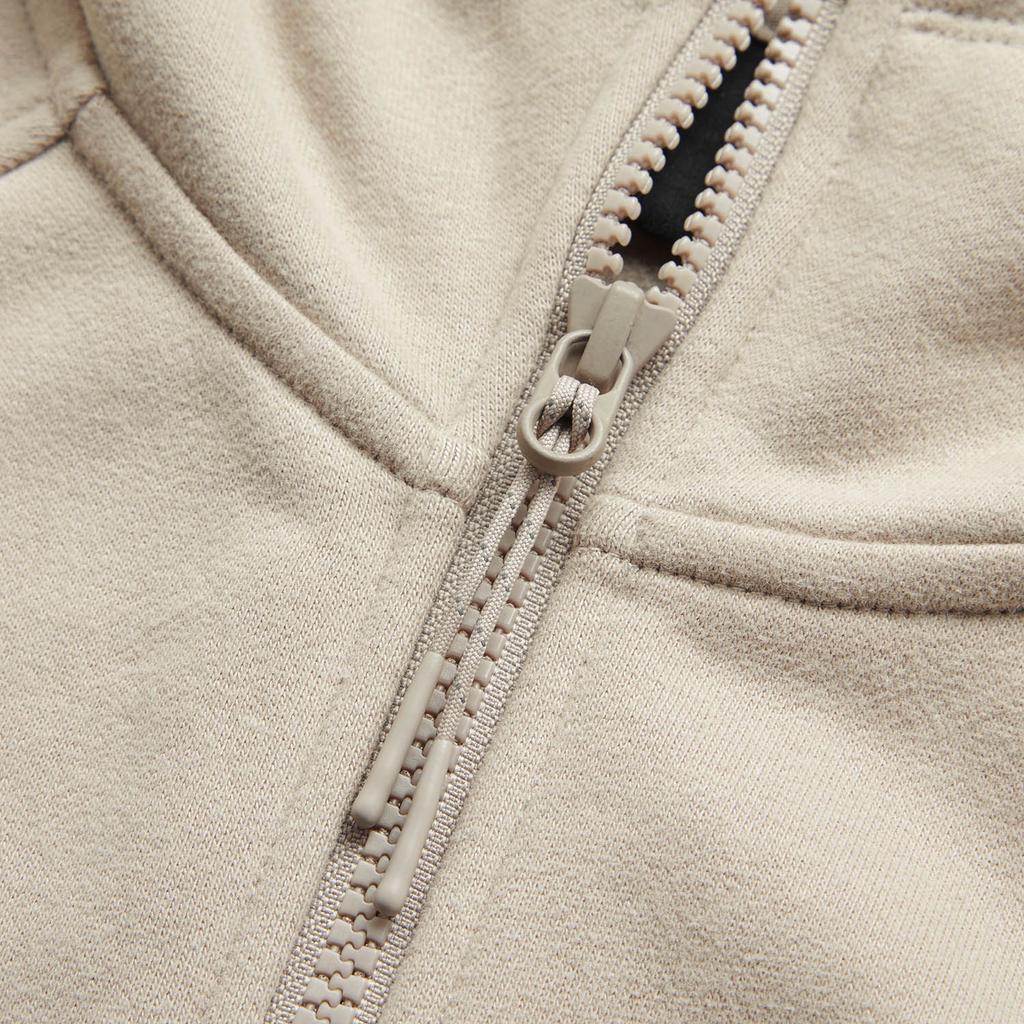 Теплый кардиган с капюшоном и флисовой подкладкой Li Ning Fitness Series, реглан, длинный рукав, женская толстовка, цвет пыльно-серый AWDU562-4