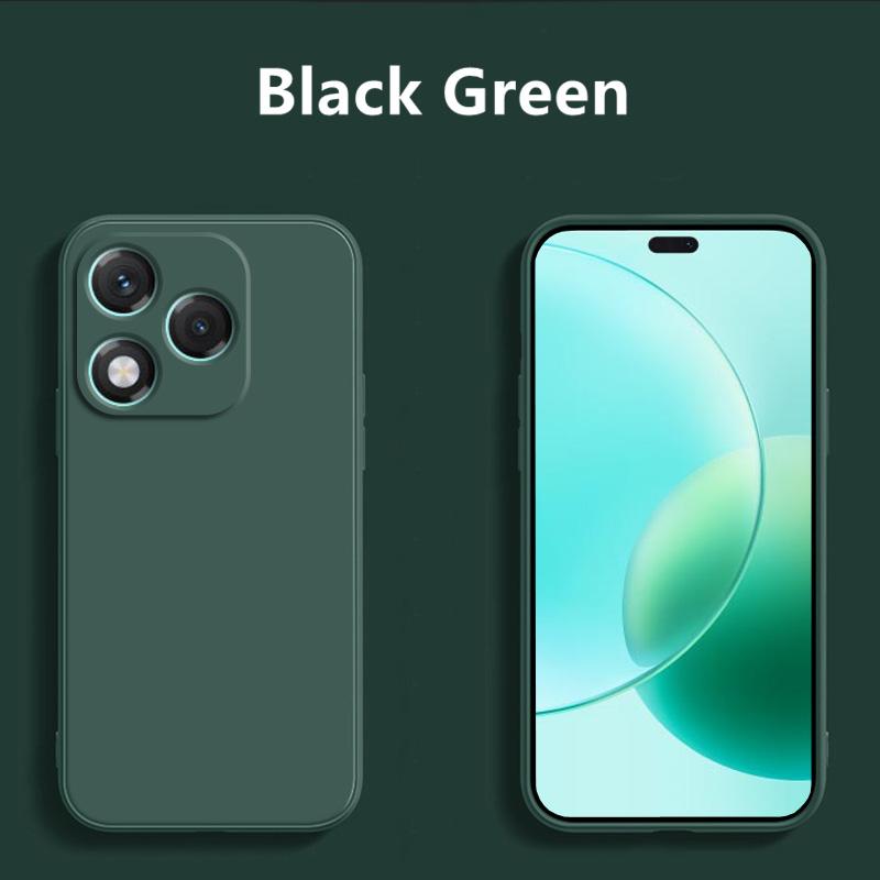 For Honor 400 Lite Case For Honor 400 Lite Cover Original TPU Luxury Shockproof Liquid Silicone Protective Phone Cover 400 Lite