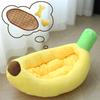 Cartoon Banana Pet Bed for Cats and Small Dogs - Teddy, Bichon, Pomeranian - Four Seasons Mat