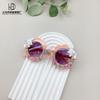Fashion Cute Children'S Sunglasses Diy Puppy Sunscreen Uv Protection Concave Shape Baby Sunglasses Glasses