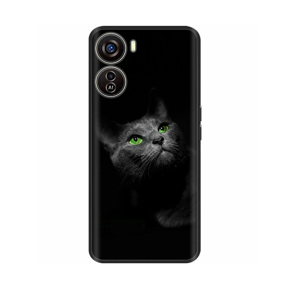 Чехол для ZTE Blade V50 Design 5G Мягкий силиконовый чехол для телефона для ZTE Blade V50 Design 4G 5G Ударопрочный корпус Задняя крышка Coque