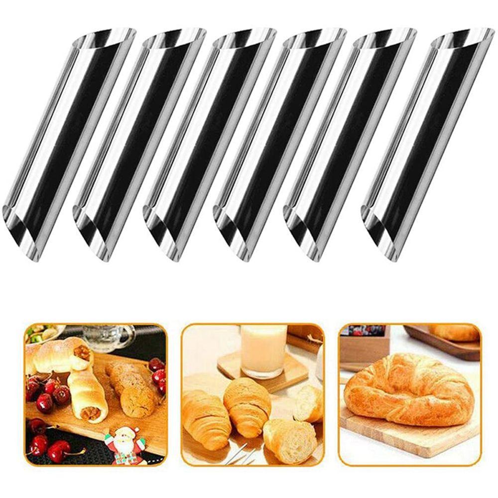 danish kitchen gadget pastry roll bakeware cannoli tubes baking tool cream puff maker brioche mold