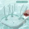 Multi Functional Removable Baby Bottle Dry Rack Pacifiers Teat Cup Cleaning Drainer Drying Drip Water Tray