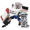 TAKARA TOMY Tomica Job Labor JB03 Medi Braver Custom Toyota Himedic Ambulance Mini Car Toy Возраст 3+
