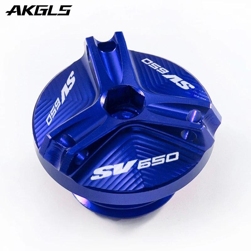 Для Suzuki SV650 SV650X SV 650 X/S/A мотоцикл с ЧПУ из алюминиевого сплава, болт крышки моторного масла, защитные аксессуары для крышки топливного бака