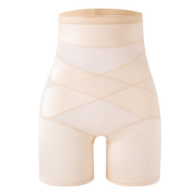Женские шорты с контролем живота Корректирующее белье с высокой талией Формирователь тела Утягивающее нижнее белье Безопасные короткие брюки Под платья Тренер для талии Boyshort