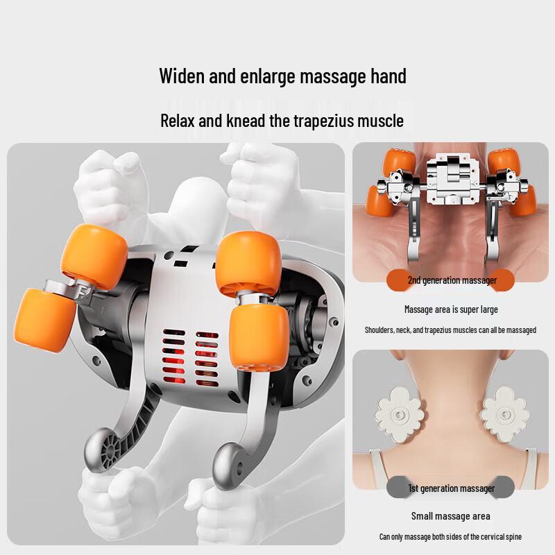 AUX-K16 Cervical and Back Massage Cushion CN plug (adapter included)