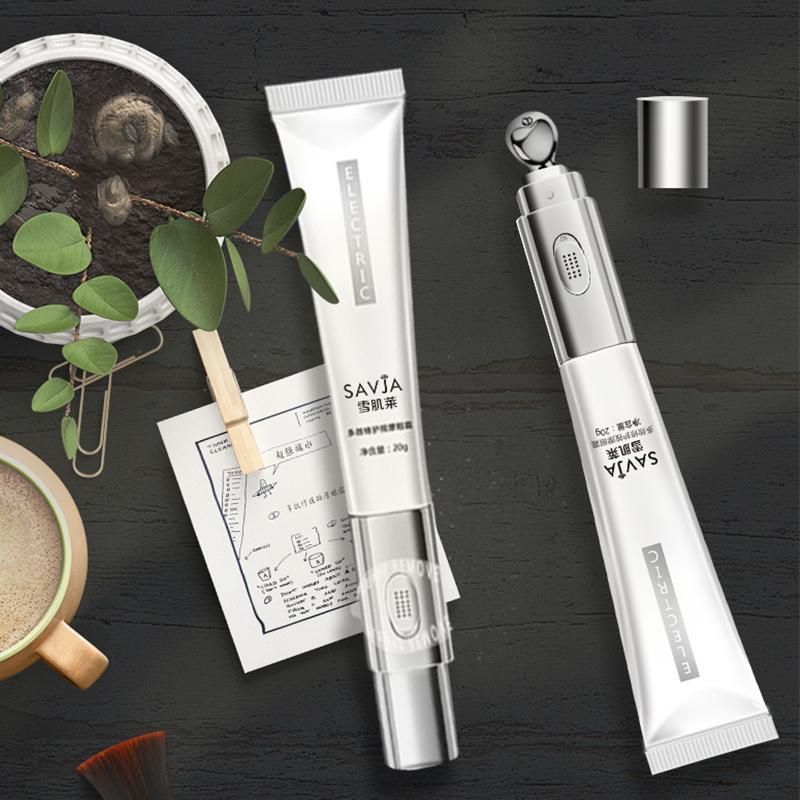 Уход за глазами Не ложиться спать поздно Успокаивающий укрепляющий крем для глаз Светлые темные круги под глазами Мешок под глазами Массаж Электрический крем для глаз