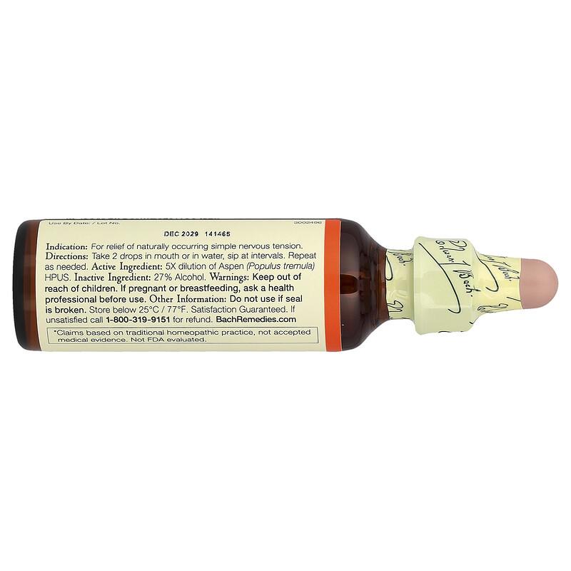 Original Flower Remedies, Aspen, 0.7 fl oz (20 ml)