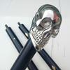 Nautical Skull Model Walking Stick with Black 3 Fold Wood Cane