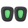 2pcs Headset Earpad Foam Cover Cushion Green and Black Replacement for Razer Electra 7.1 2.2