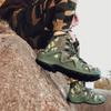 Men's Plus Size Camouflage Fashionable Velvet Warm Outdoor High Top Hiking Shoes Hiking Shoes Outdoor Casual Shoes