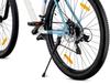 Горный Велосипед Мтб 29 Дюймов Kenda Shimano Алюминий Легкий 21 Скорость Амортизатор Дисковые Тормоза Рама L 21 Дюйм Tatra Bikes Overland Белый Синий