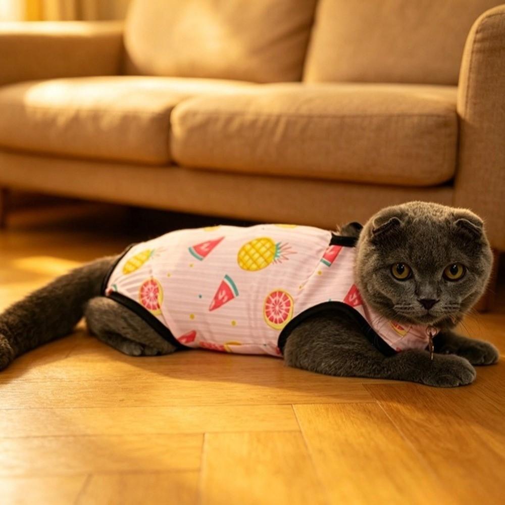 Breathable Cat Weaning Jumpsuit High Elastic Cat Sterilization Clothes Professional Use