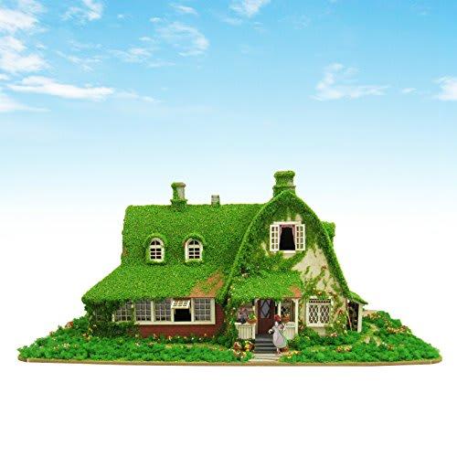 Sankei Giant Bean Bag Chairs 1/150 Studio Ghibli Series Kiki's Delivery Service Kiki and Jiji's House (Okino Residence) MK07-22 Paper Craft