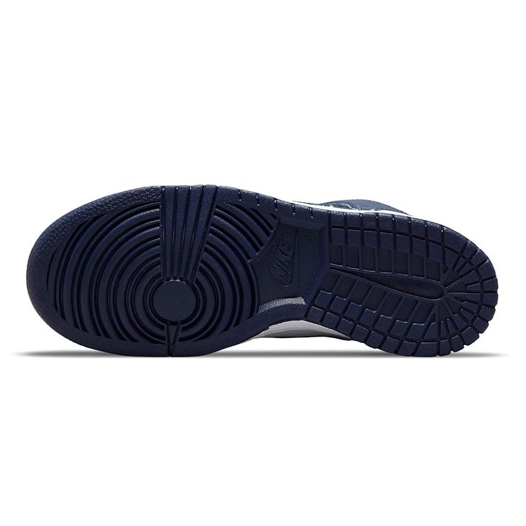 Nike Dunk High GS Midnight Navy Детские кроссовки Сине-Белые DB2179-104