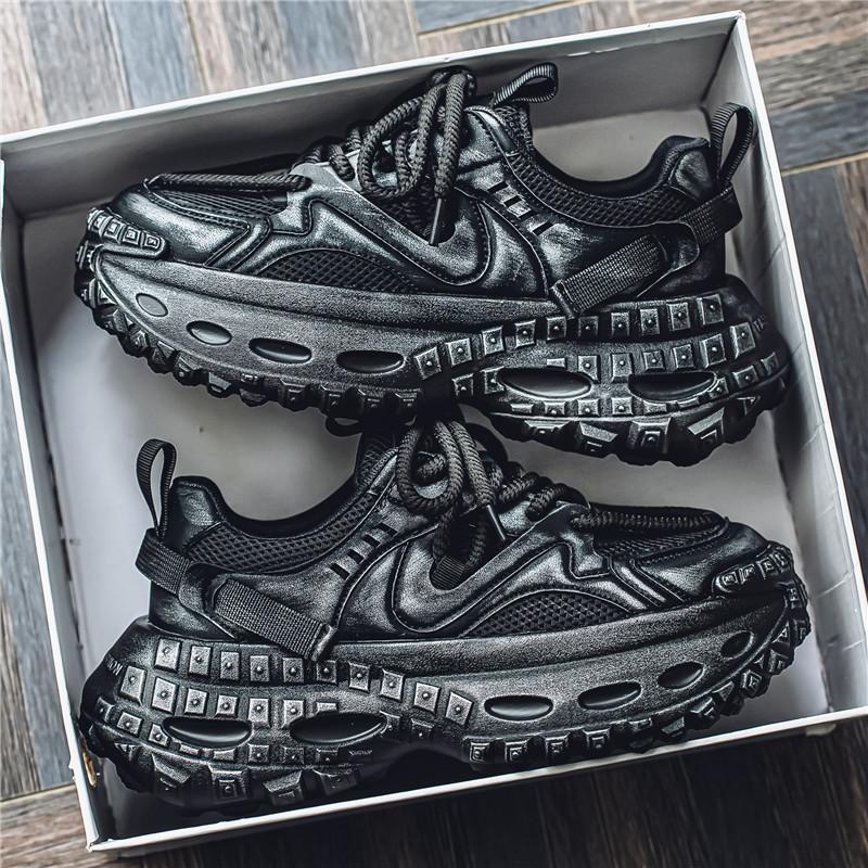 Модные мужские кроссовки, модные массивные кроссовки, мужская повседневная обувь, увеличивающая рост, спортивная обувь на толстой подошве, мужские кроссовки Zapatillas Hombre