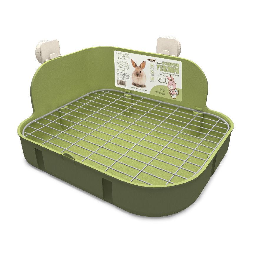 Туалет для кроликов Туалет для морской свинки Туалет для кроликов Дезодорант с фиксированным брызгозащищенным противооткидным механизмом