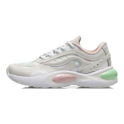 Кроссовки женские Li Ning V8 Stability Sports Shock Absorbing Low Top, жемчужно-белые ARHR056-5
