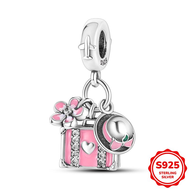 Copper Original Animal Shape Pendant Charm Beads Fits Bracelets Necklace For Women Luxury Diy Jewelry Making Gift