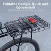 Durable Mountain Bike Rear Rack Cycling Carrying Backpack  Children's Folding Bike Accessories