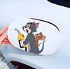 Автомобильная наклейка 3D Том и Джерри Tom and Jerry 10X10см 