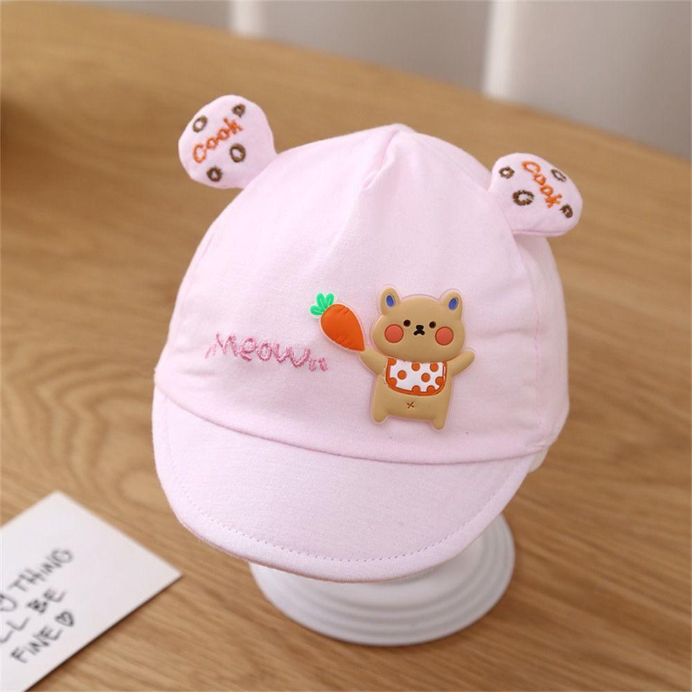 Мягкая хлопковая детская бейсболка с защитой от ультрафиолета, шляпа с утиным языком, модная детская солнцезащитная кепка для малышей