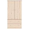 Vidaxl Szafa Alta, 90X55X170 Cm, Lite Drewno Sosnowe