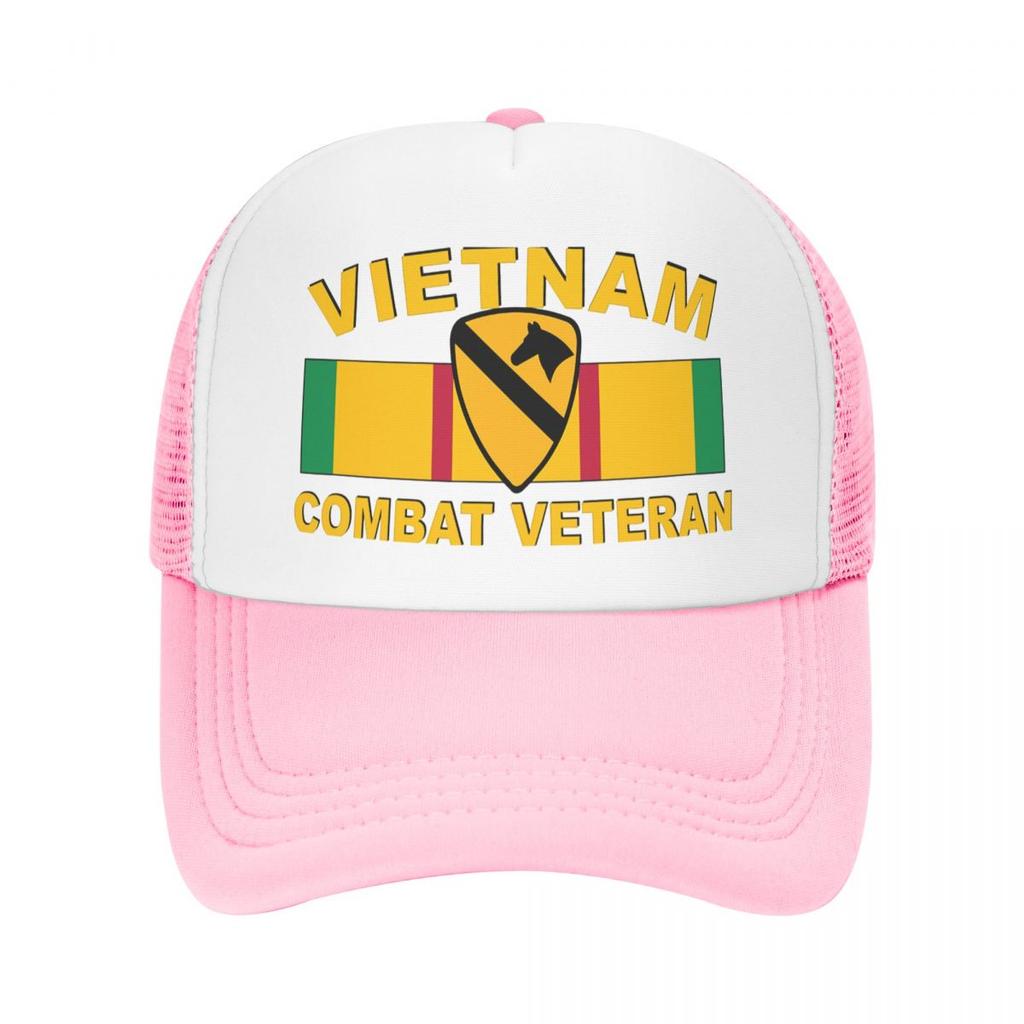Армия США 1-я кавалерийская дивизия, Вьетнамская боевая ветеранская спортивная кепка на открытом воздухе, бейсбольная кепка унисекс, женская регулируемая кепка, модная летняя шапка