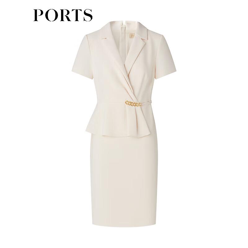 PORTS Women's Short-Sleeved Midi Knit Dress