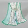 Summer Fashion Printed Scarf Women's Silk Scarf Thin Sunscreen Scarf