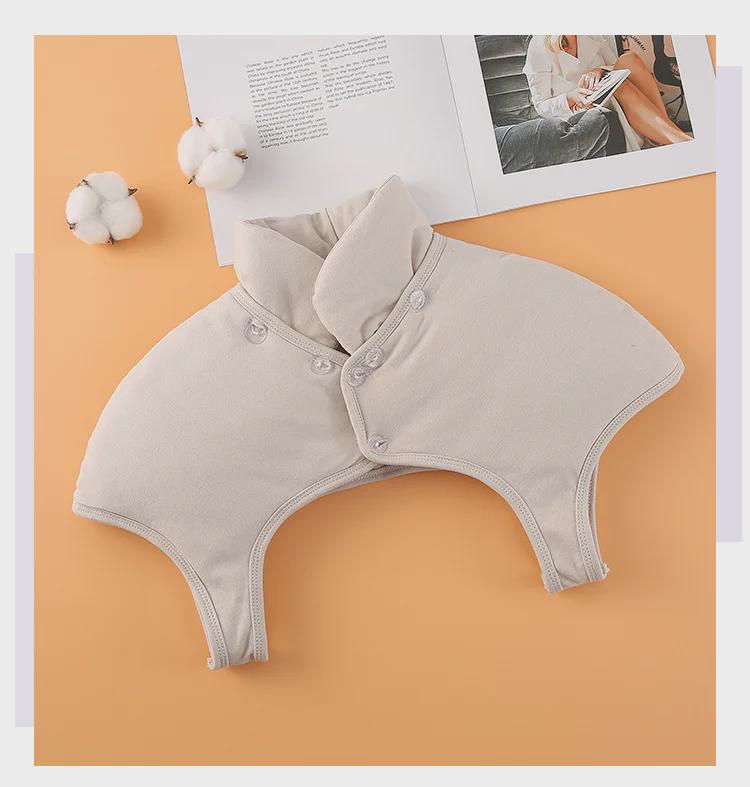 Унисекс теплая бархатная шаль для защиты плеч и шеи для сна