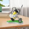 Mini Golf Bag Pen Holder Desk Decoration Bookshelf Display Boyfriend Clock Design