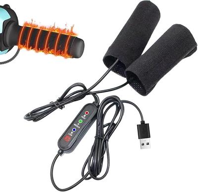 Мотоциклетные быстро нагревающиеся ручки с USB, 3 температуры, простые, прочные, с регулировкой температуры, электрические, подогреваемые, мотоциклетные запчасти, холодные, горячие ручки для и