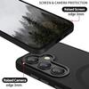 Coque pour Samsung Galaxy A57 5G, avec Anneau Magnétique Vitre Caméra - Translucide Noir