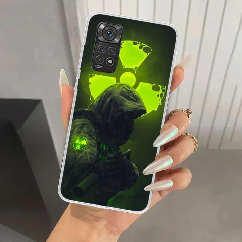 Игровой чехол S-Stalker для телефона Xiaomi Redmi Note 14 13 12S 12 11S 11 Pro Plus 11T 11E 10S 9 9S Мягкий чехол с принтом