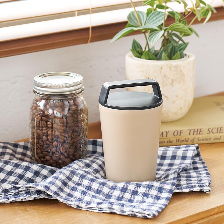 Термос-тамблер из нержавеющей стали 320 мл с ручкой  Термос, Термос, Нержавеющая сталь, Ручная кладь, Тамблер, Изолированный, ХолодныйГорячий, Бутылка для воды с крышкой