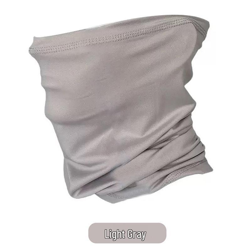 Велосипедный солнцезащитный платок из молочного шелка: Многофункциональный чехол для лица и шеи для езды на велосипеде и рыбалки