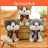 Cat Plush Fluffy Toy Cute Tricolor Cartoon Girl Children Birthday Gift Holiday